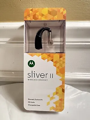 Brand New Original Motorola Sliver II Wireless Bluetooth Headset • $548