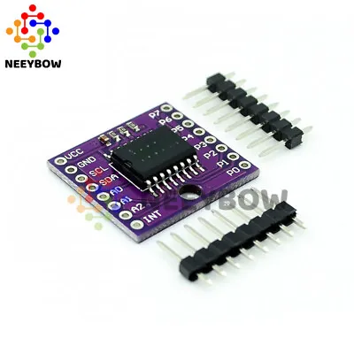 New PCF8574T I/O I2C Port Interface For Arduino Cascading Extended Module • $1.56