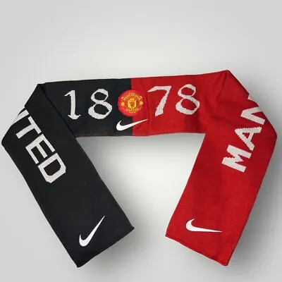 Nike Manchester United 1878 Team MUFC Soccer Scarf • $16.50