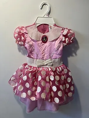 Disney's Minnie Mouse Sz S (2T) Pink Costume • $19.99
