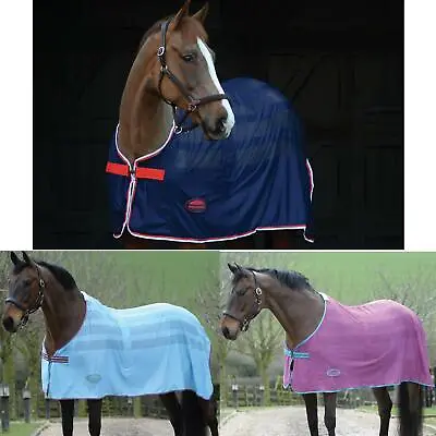 £29.54 • Buy Horse Mesh Sheet Cooler Rug Lightweight Summer Travel Stable Pony Cooling Cover