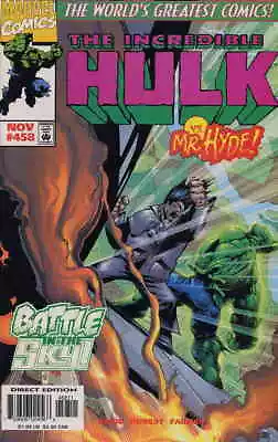 Incredible Hulk The #458 VF/NM; Marvel | Peter David - Mr. Hyde - We Combine Sh • $3.75