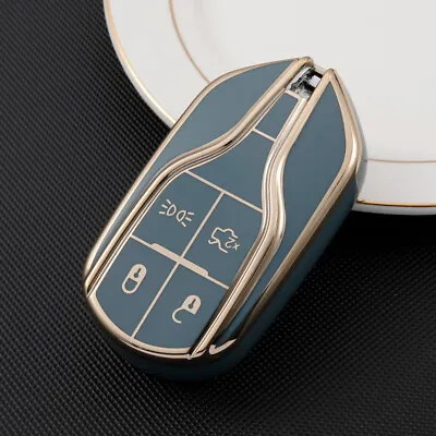 2023 Smart Key Fob Case Cover Holder For Maserati Levante GT Quattroporte Ghibli • $13.57