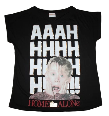 £11.04 • Buy Home Alone - A A A H H H H H H!!! Ladies Size 16 Christmas T Shirt