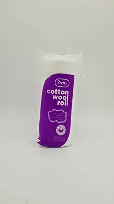 Pretty Cotton Wool Roll 100g **100% Pure Cotton** • £5.55