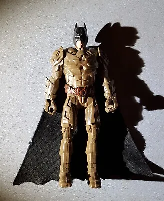 DC Comics: The Dark Knight Rises BATMAN Brown Suit 3.75  Figure (Mattel 2012) • £4.95
