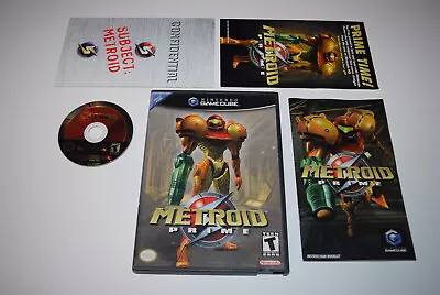 Metroid Prime Nintendo GameCube Video Game Complete • $30.18