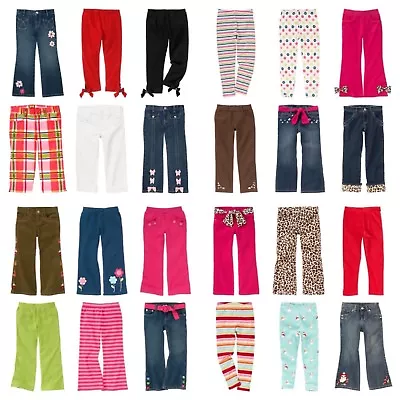 NWT GYMBOREE Kids Girl Jeans Leggings Pants Capri Adjustable Or Elastic Waist • $12.50