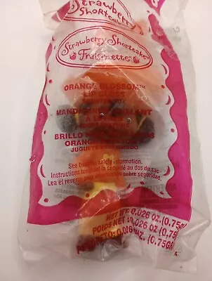 New 2005 McDonalds Strawberry Shortcake Orange Blossom Lip Gloss Happy Meal Toy • $28