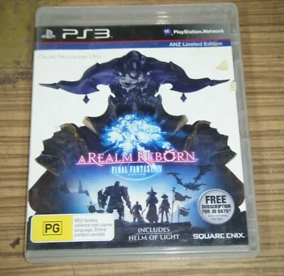 Sony PlayStation 3 PS3 Game - Final Fantasy XIV: A Realm Reborn • $9.99