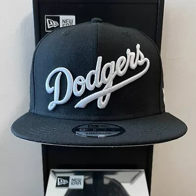 MLB - Los Angeles Dodgers Script Logo 9FIFTY Adjustable Snap-Back New Era Cap • $32.40