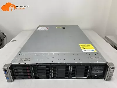 HP DL380p G8 Server 2x CPU E5-2630 V2 2.60Ghz 128GB RAM 4x 300GB SAS P420i Array • $750