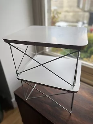 Vitra Occasional End Table LTR Eames White X 2 • £350