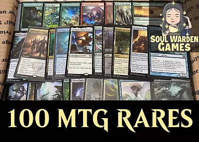 100 RARE Magic The Gathering Cards Lot Instant Collection MTG • $13.95