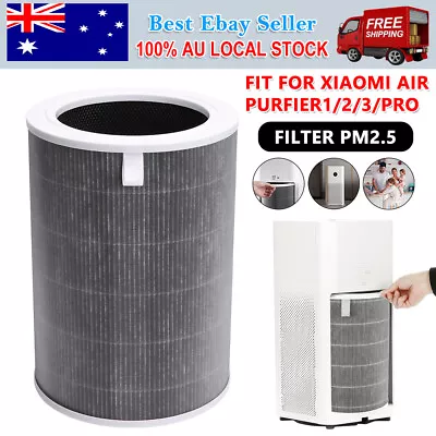 Anti-dust Purifier Filter For Xiaomi Mi 1 2 2S 3H Ctivated Carbon Office Home AU • $27.95