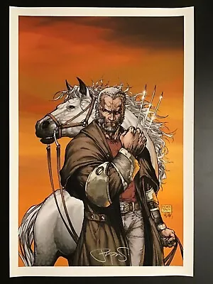 MARVEL WOLVERINE OLD MAN LOGAN #66 COVER Art Print By MICHAEL TURNER Art SIGNED • $74.99