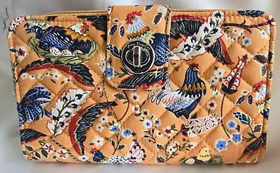 Vera Bradley RFID Turnlock Wallet French Hens • $42