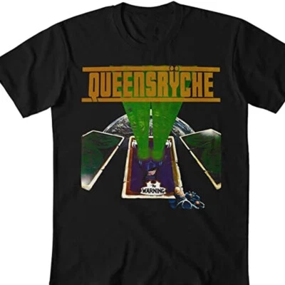 $22.49 • Buy New Rare Queensryche Warning T-shirts Gift Family Black All Size T-Shirt THAEB11