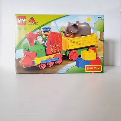 Lego Duplo Lego Ville Train 3770 2005 Vintage/retired Set New/sealed Ages 1.5 -4 • $87.50