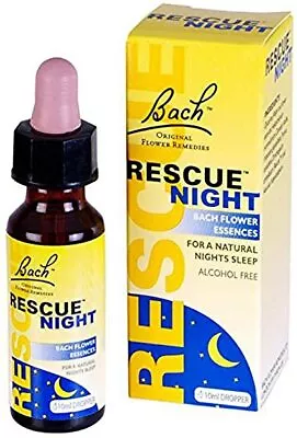 Homeopathic Oral Drops- Rescue Night Eyedropper Trouble Sleeping Insomnia Stress • £10.47