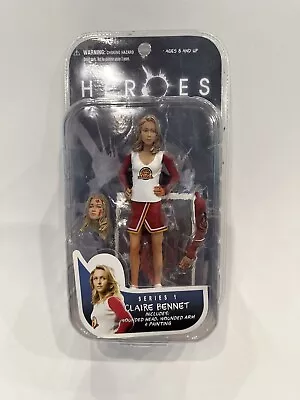 Claire Bennet Heroes Action Figure NEW Sealed Series 1 Cheerleader Mezco 6.5 In • $15