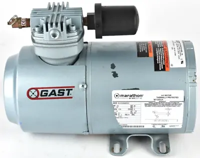 Gast 1HAB-84T-M100X Electric Oil-less Air Compressor - 1/6 HP 100PSI 115V • $359.99