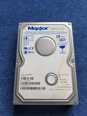 Maxtor DiamondMax PLUS 9 160GB IDE PATA Drive • £19.95