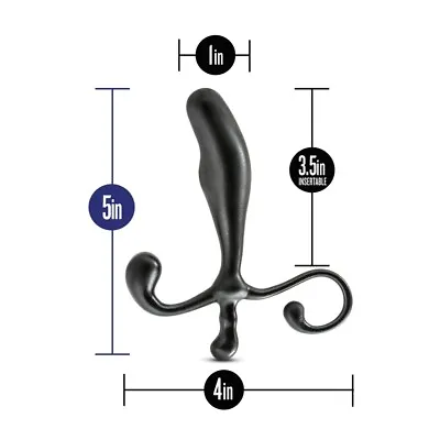 Men Male Prostate Stimulator P-Spot Massager Anal Butt Plug Probe Sex Toy  • $10.95