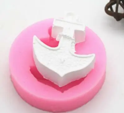 $6.50 • Buy Ship Anchor Silicone Molds Craft DIY Handmade Cake Candle Chocolate Mould US
