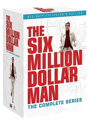 The Six Million Dollar Man:Complete Series+Reunion Collection Blu-ray Set NEW 6 • $142.99