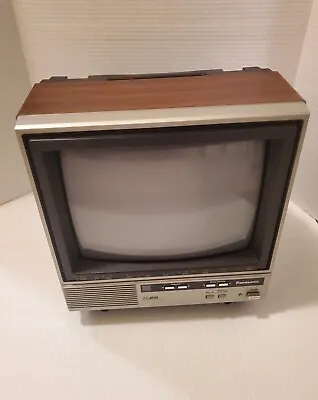 Vintage Panasonic CRT Tv CTJ-1040R 10” 1987 • $40