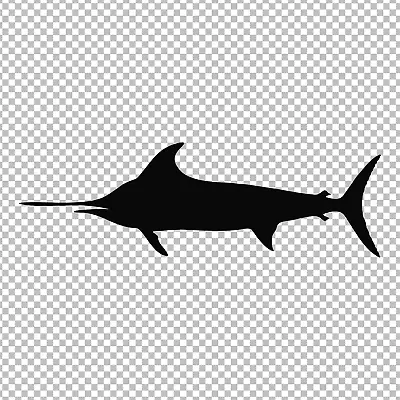 Marlin Billfish Inshore Fish Offshore Saltwater Game Vinyl Decal Sticker • $2.99