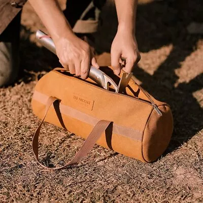 Outdoor Tool Bag Storage Holder Camping Canvas Travel Luggage Tent Peg Nails Bag • $17.35