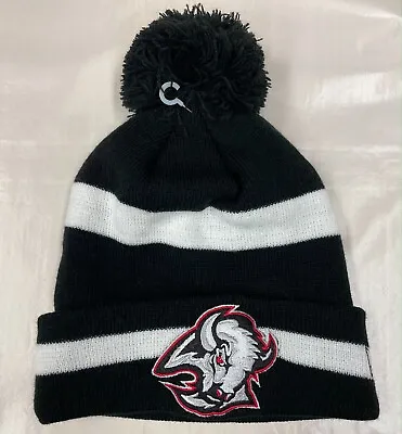 Buffalo Sabres Goathead Vintage Logo Winter Hat Cap Knit Beanie Toque New Era • $16.99