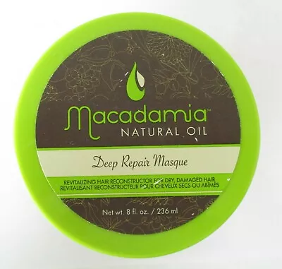 Macadamia Deep Repair Masque Reconstructor For Dry Hair 8 Oz • $18.22