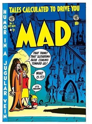 Mad Magazine #1 Facsimile Edition Cvr A Harvey Kurtzman (presale 6/4/24) • $3.19
