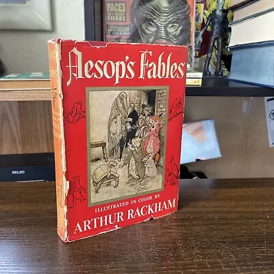AESOP'S FABLES V.S. Vernon ARTHUR RACKHAM 1939 HC DJ • $50