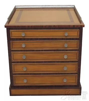 L46532EC: MAITLAND SMITH Satinwood Inlaid Occasional Cabinet • $1295