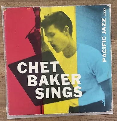 Chet Baker Sings LP Used Jazz Pacific Jazz 1956 US FAIR Cond. Read Discrip • $29.99