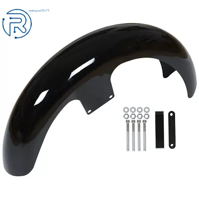 21 Wrap Front Fender For Touring Electra Street Glide Baggers Vivid Black • $73.29