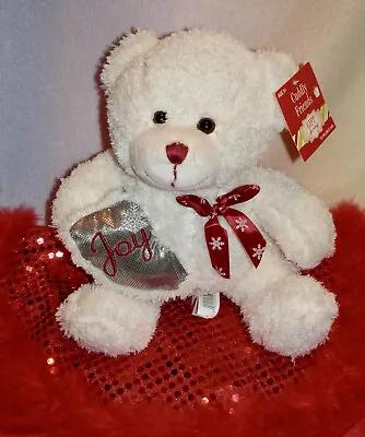 Dan Dee Cream Bear **holding A Xmas Stocking * So Cute **12 Inches ** New • $15.37