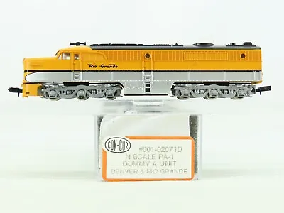 N Scale Con-Cor 001-02071D D&RGW Rio Grande ALCO PA-1 Diesel No# - Unpowered • $39.95