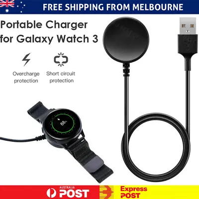 Samsung Galaxy Watch Active 1/2/3 USB Charger Charging Dock Cradle Cable AU • $4.98