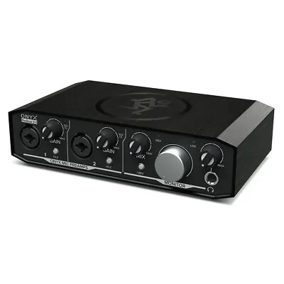 Mackie ONYX PRODUCER 2-2 2X2 USB Audio Interfaces With MIDI Dual Onyx Mic Preamp • $119.99