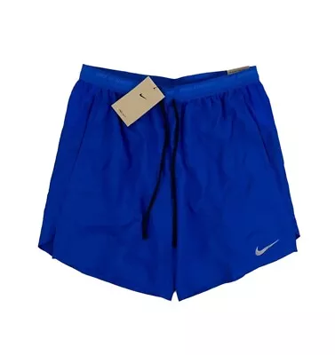 Nike Stride Dri-Fit 7  Running Shorts Blue Men’s Size Medium Lined DM4759-480 • $44.95