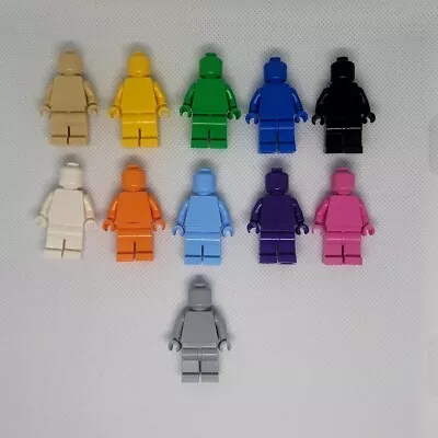 New! Monochrome Lego Minifigures. Select Your Color. • $5