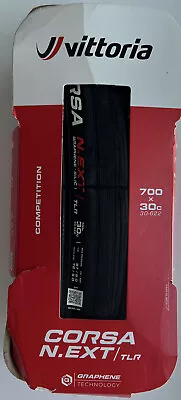 Vittoria Corsa N.EXT TLR Bicycle Road Bike Competition Tyre G2.0 Next 700x30c • $64.99