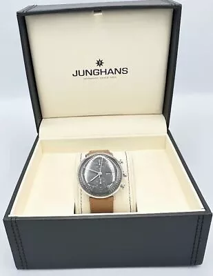 JUNGHANS Max Bill Chronoscope Men's Watch 027 Automatic Chronograph Used • $1242