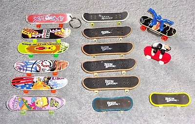 Tech Deck & Unbranded Lot Of Fingerboards Skate Boards Hot Wheels Skate Punk • $6.75