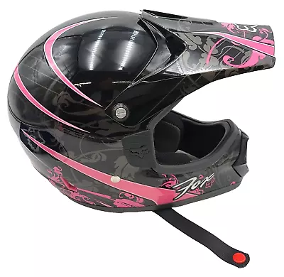 Fox Racing Tracer Pro Girls Motocross Motorcycle Racing Helmet Small 54 55 Cm SM • $79.45